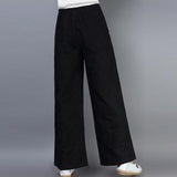 CNY Retro Embroidery Jacquard Pants