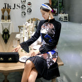 CNY Ethnic Style Embroidered Cheongsam Dress [Pre-Order] Color: Black - Size: S-XL 578353963106#3848265033235 578353963106#3827719453815 578353963106#3827719453816 578353963106#3827719453817