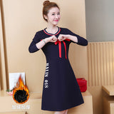 Plus-Size Front Tie Shift Dress