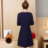 Plus-Size Front Tie Shift Dress