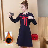 Plus-Size Front Tie Shift Dress