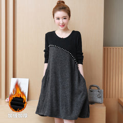 Plus-Size Flare Shift Dress 581675697412#3894935741624 581675697412#3894935741625 581675697412#3894935741626 581675697412#3894935741627 581675697412#3894935741623