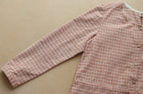 Buttoned Down Plaid Dress