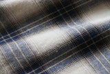 Buttoned Down Lattice Tie Plaid Shirt Dress