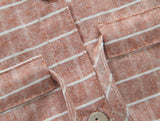 Buttoned Down Plaid Dress