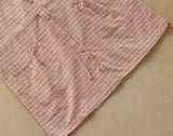 Buttoned Down Plaid Dress