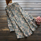 Floral Printed Shirt Dress