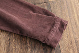 Corduroy Buttoned Down Shirt Dress