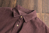 Corduroy Buttoned Down Shirt Dress