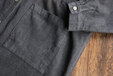 Corduroy Buttoned Down Shirt Dress