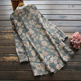 Floral Printed Shirt Dress