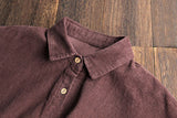 Corduroy Buttoned Down Shirt Dress