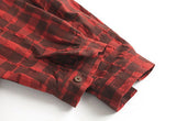 Buttoned Down Plaid Dress