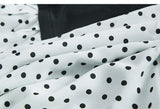 Oversize Dotted Split Hem Dress [Pre-Order] Color:  Black - One Size