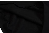 Oversize Embroidery Padded Sweatshirt [Pre-Order] Color: Black/Pink - One Size