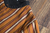 Buttoned Down Stripe Dress