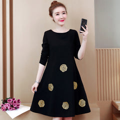 Plus-Size Babydoll Embroidery Dress 582764860263#3921570405240 582764860263#3921570405238 582764860263#3921570405239 582764860263#3921570405236 582764860263#3921570405237