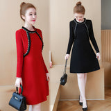 Plus-Size Embellished Midi Dress