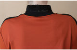 Plus-Size Long Sleeve Shift Dress