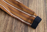 Buttoned Down Stripe Dress