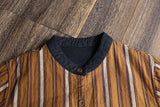 Buttoned Down Stripe Dress