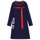 Plus-Size Front Tie Shift Dress