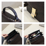Retro Style Texture Shoulder Bag [Pre-Order] Color: Brown/Black/Green/Red