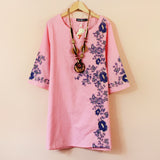 CNY Large Size Embroidery Tops