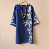 CNY Large Size Embroidery Tops
