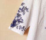 CNY Large Size Embroidery Tops