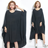 Oversize Irregular Flare Dress