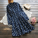 Printed Shirt Dress