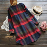 Plaid Shift Dress