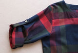 Plaid Shift Dress
