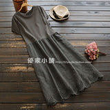 Embroidery Stitching Bottom Dress 571432027148#3863064170939