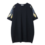 Oversize Graphic Printed Top Dress