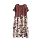 Dotted Artwork Dress