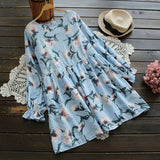 Floral Printed Babydoll Dress
