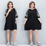Oversize Graphic Printed Top Dress