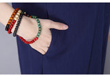 CNY Retro Style Embroidered Dress