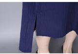 CNY Retro Style Embroidered Dress