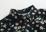 Floral Printed Shirt Dress