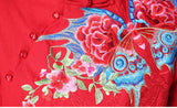 CNY Retro Style Embroidered Cheongsam Dress