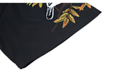 Oversize Embroidery Top Dress [Pre-Order] Color:  Black - One Size