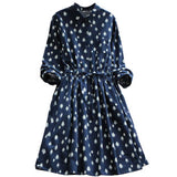 Printed Shirt Dress