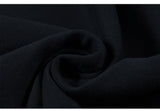 Oversize Stripe Hem Dress [Pre-Order] Color:  Black - One Size