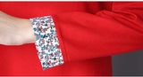 CNY Retro Style Embroidered Cheongsam Dress