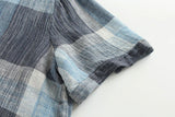 Buttoned Down Plaid Dress