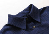 Buttoned Down Plaid Shirt Dress