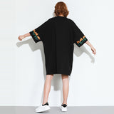 Oversize Graphic Printed Top Dress